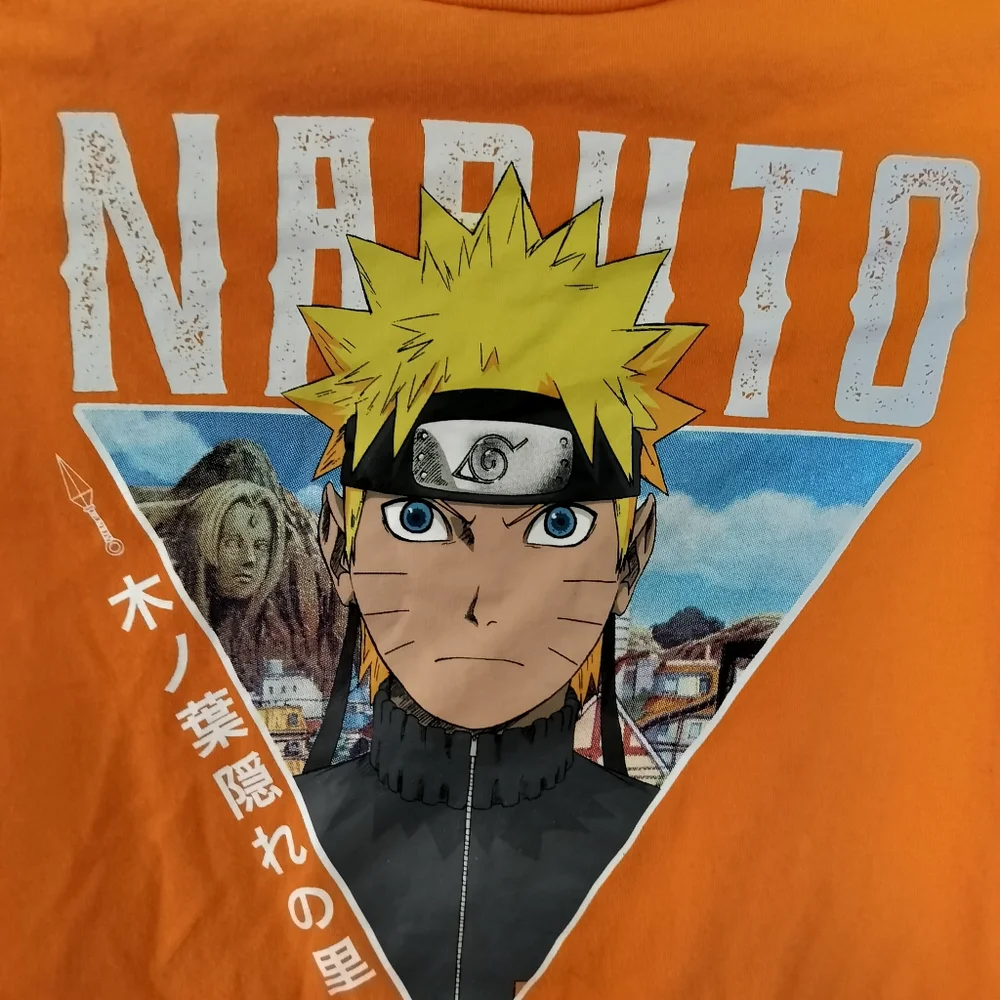Naruto Shippuden Orange Childs Tshirt Size XS